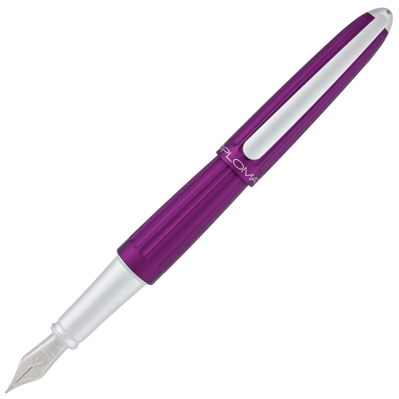 Diplomat Aero Fountain Pen - Violet