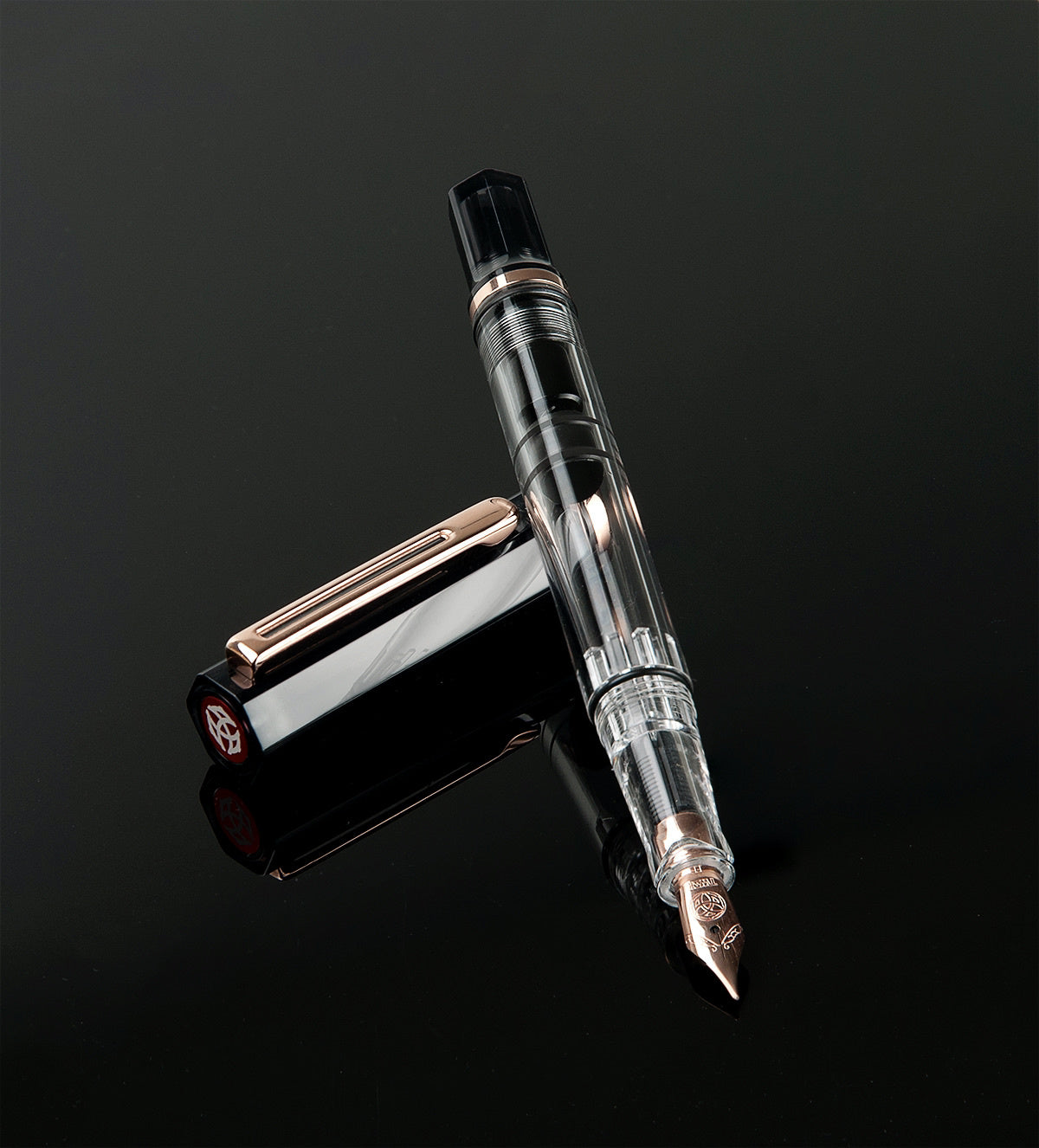 TWSBI ECO Fountain Pen - Smoke Rose Gold