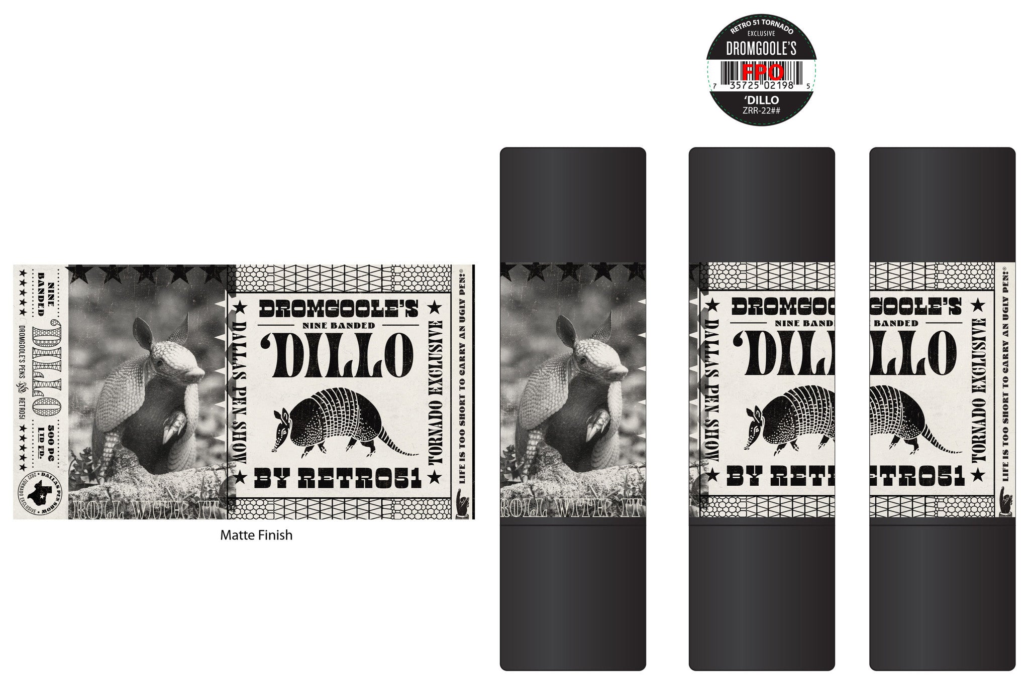 Retro 51 Tornado Rollerball - Dillo (Dromgoole's Exclusive)