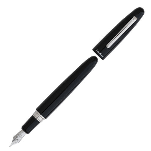 Esterbrook Estie Oversized Fountain Pen - Ebony with Palladium Trim