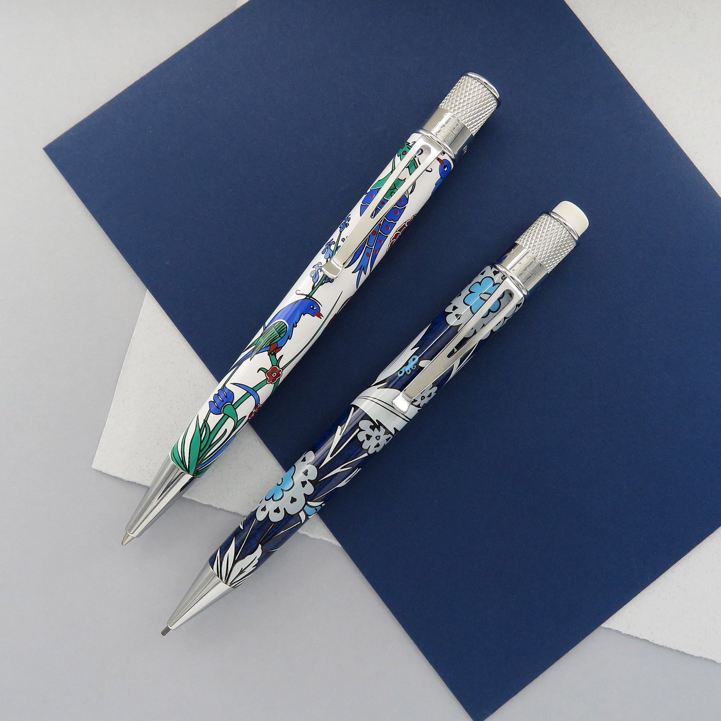 Retro 51 Tornado Gift Set - Metropolitan Iznik Garden (Rollerball and Pencil 1.15mm)