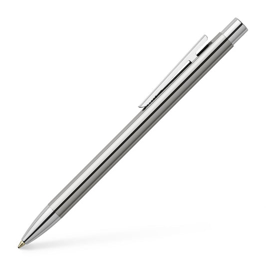 Faber-Castell Neo Slim Ballpoint - Polished Stainless Steel