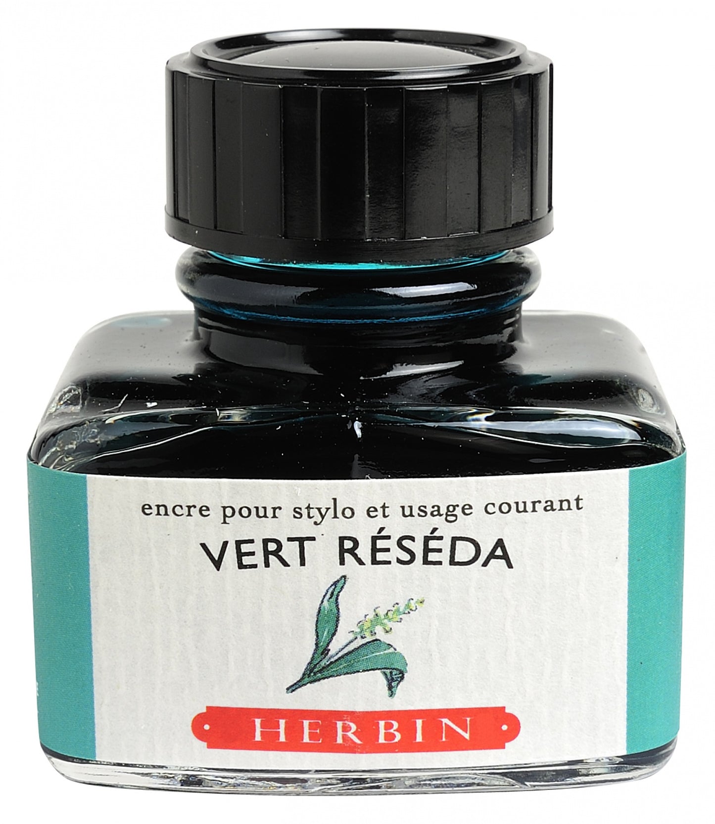 J. Herbin Vert Reseda 30ml Bottled Ink