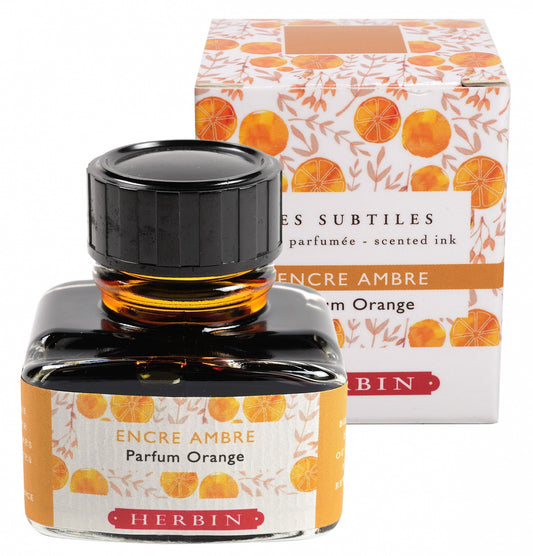 J. Herbin Scented Amber/Orange Scented 30ml Bottled Ink