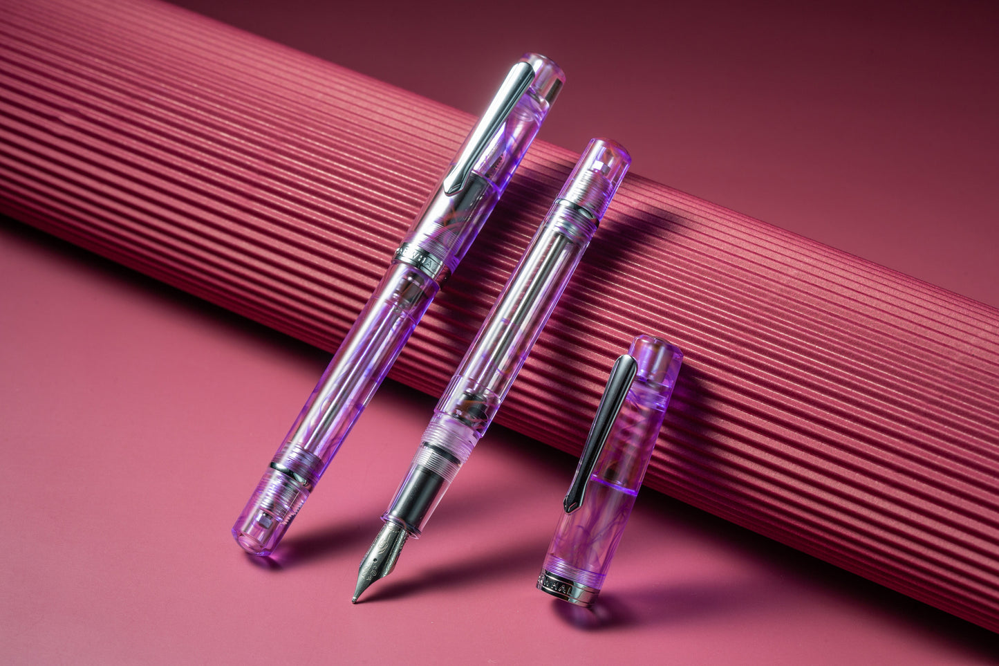 Nahvalur Original Plus Fountain Pen - Melacara Purple