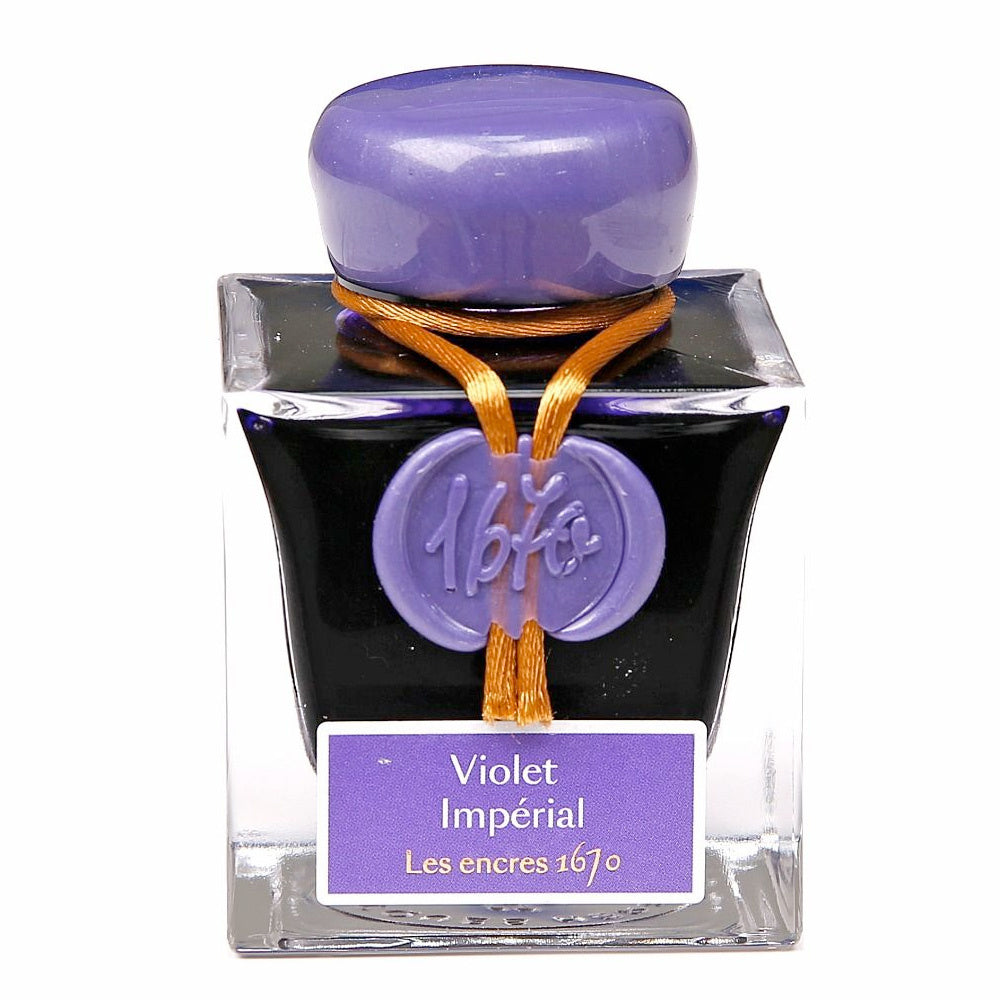 J. Herbin 1670 Violet Imperial 50ml Bottled Ink