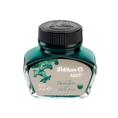 Pelikan 4001 Dark Green Bottled Ink (30ml)