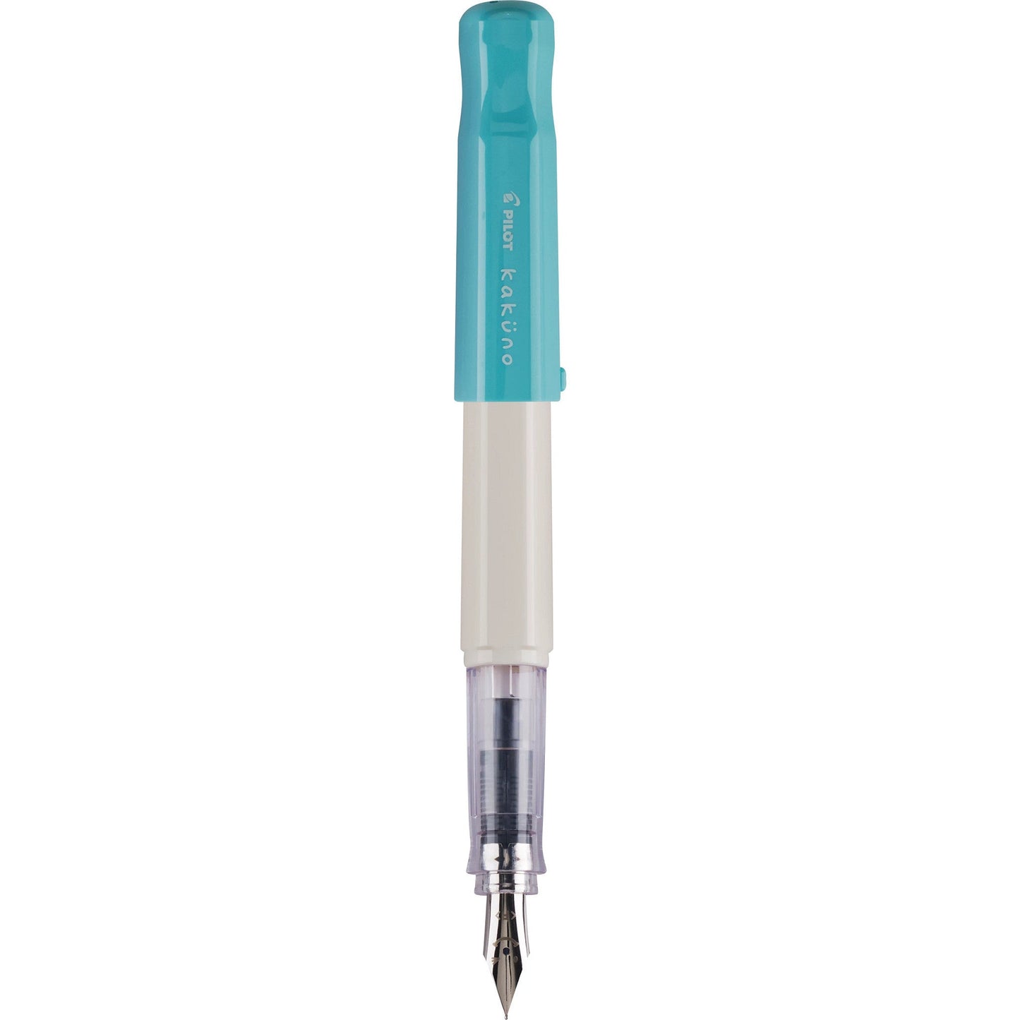 Pilot Kaküno Fountain Pen - Turquoise and White (Fine)