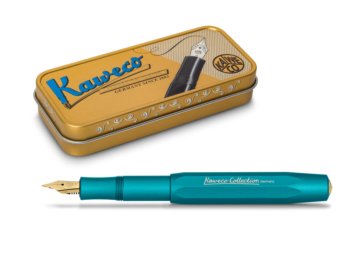 Kaweco AL Sport Fountain Pen - Iguana Blue (Collector's Edition)