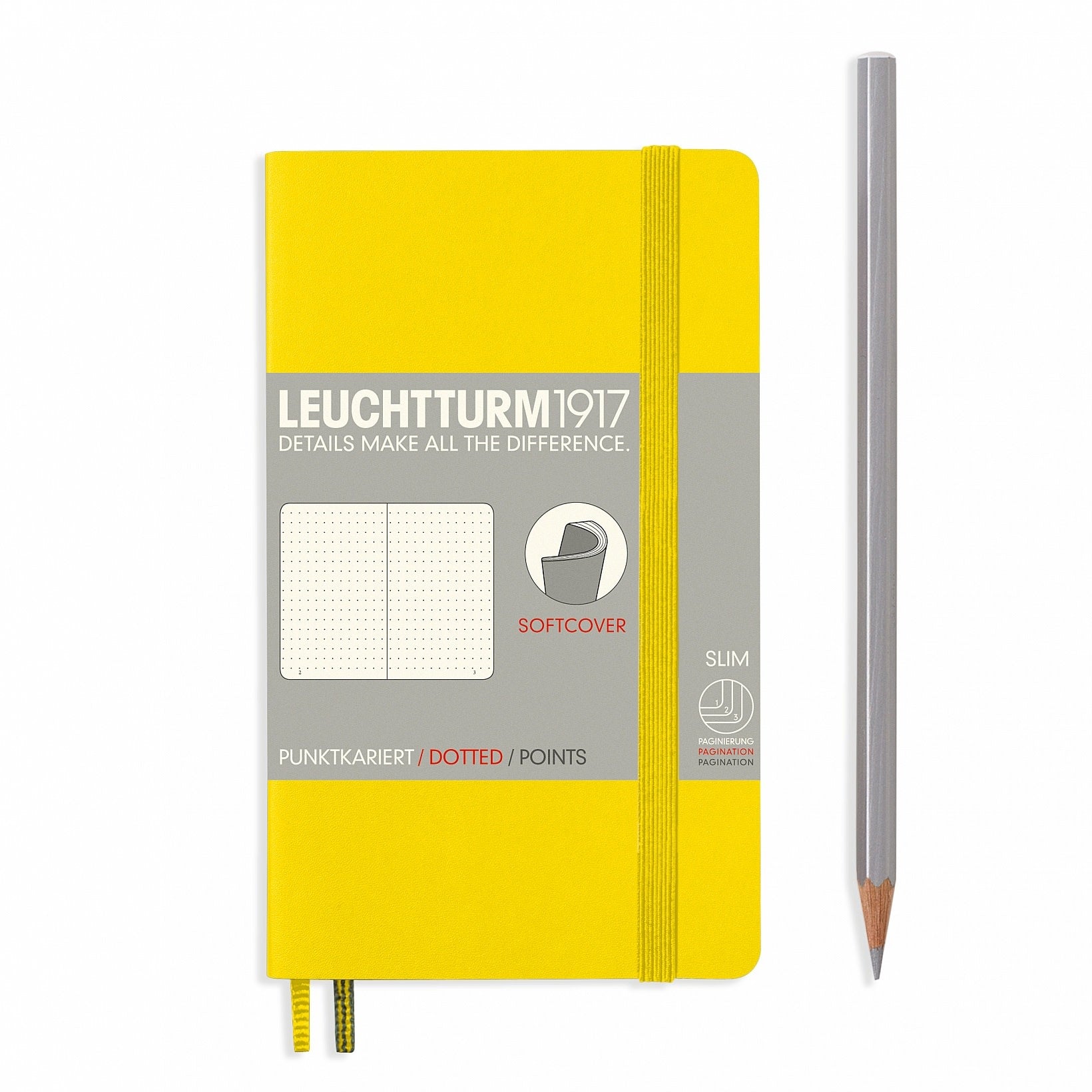 LEUCHTTURM1917 Notebook Dotted Softcover A6 Sage