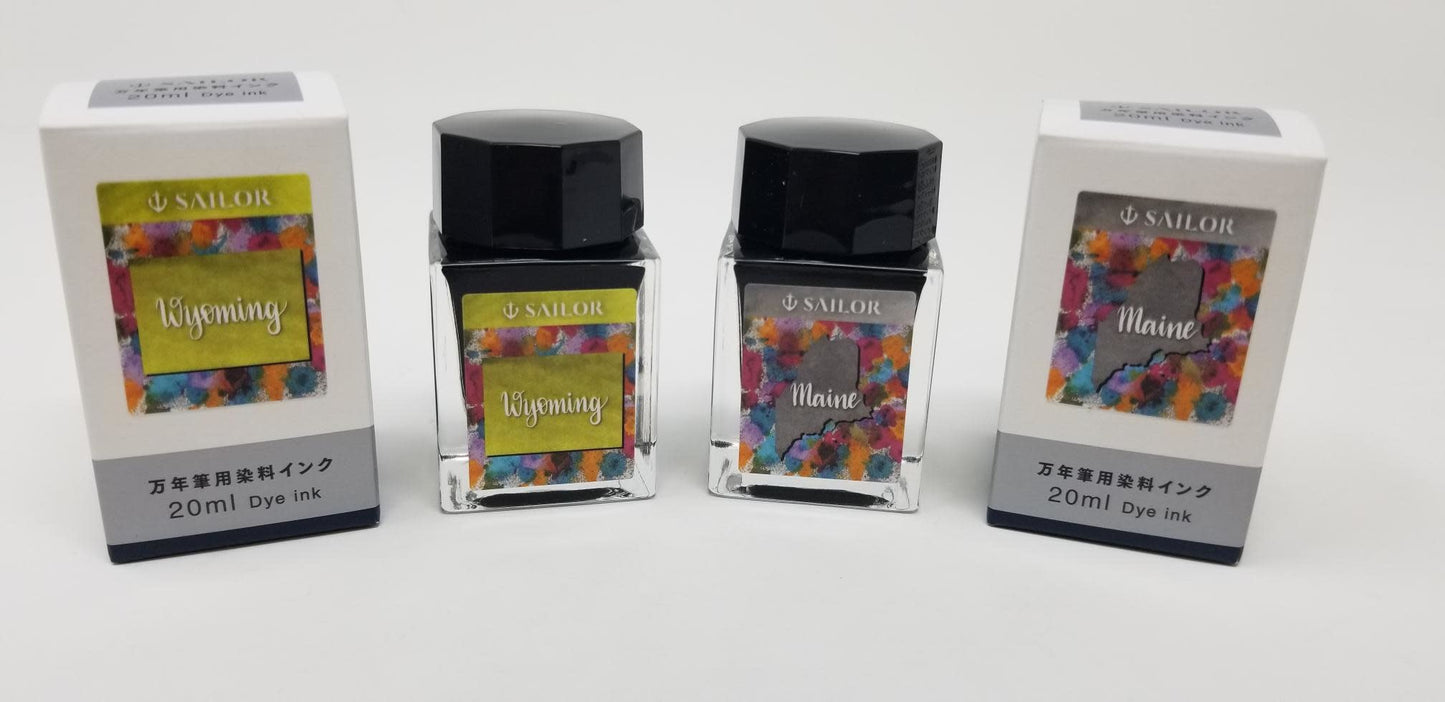 Sailor USA 50 States - Wyoming (20ml) Bottled Ink