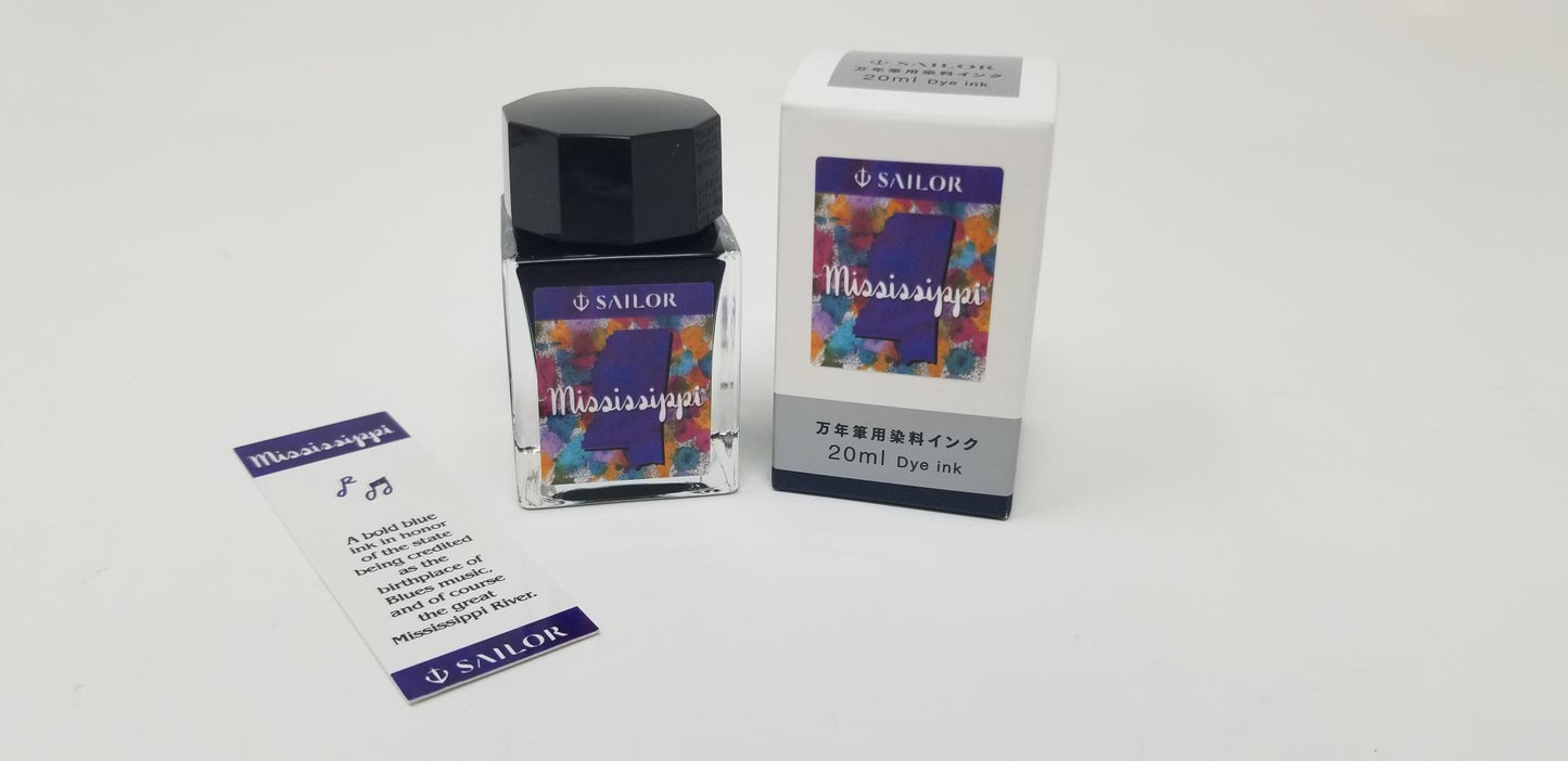 Sailor USA 50 States - Mississippi (20ml) Bottled Ink