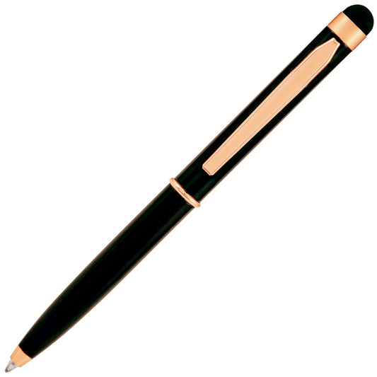 Monteverde Poquito Ballpoint with Stylus - Black Attire