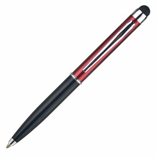 Monteverde Poquito Ballpoint with Stylus - Red and Black