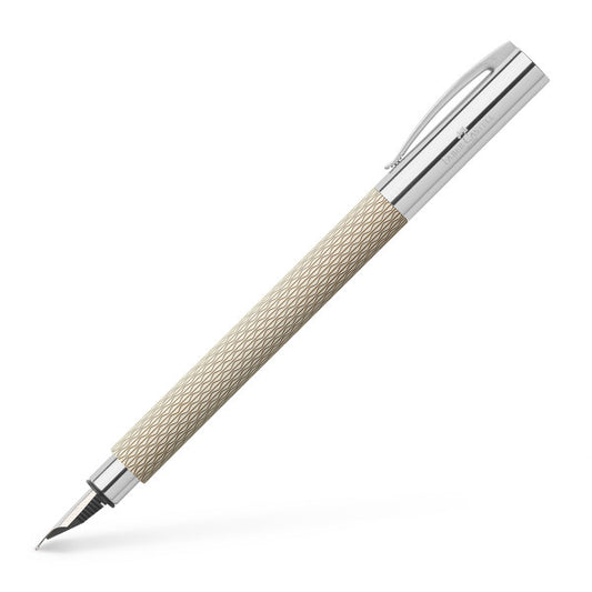 Faber-Castell Ambition Fountain Pen - OpArt White Sand