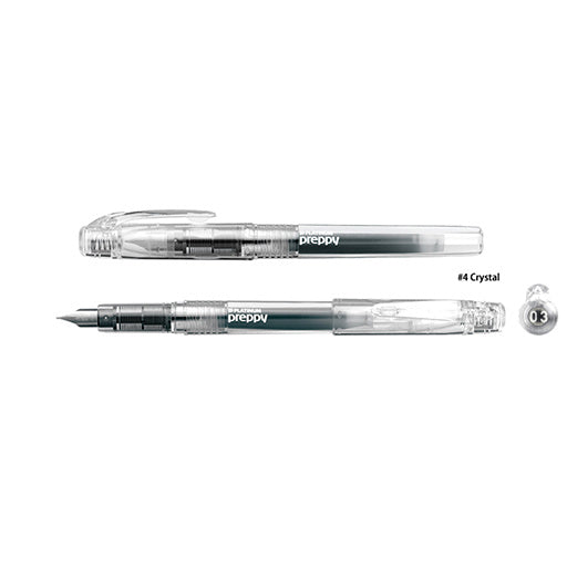 Platinum Preppy Fountain Pen - #4 Crystal