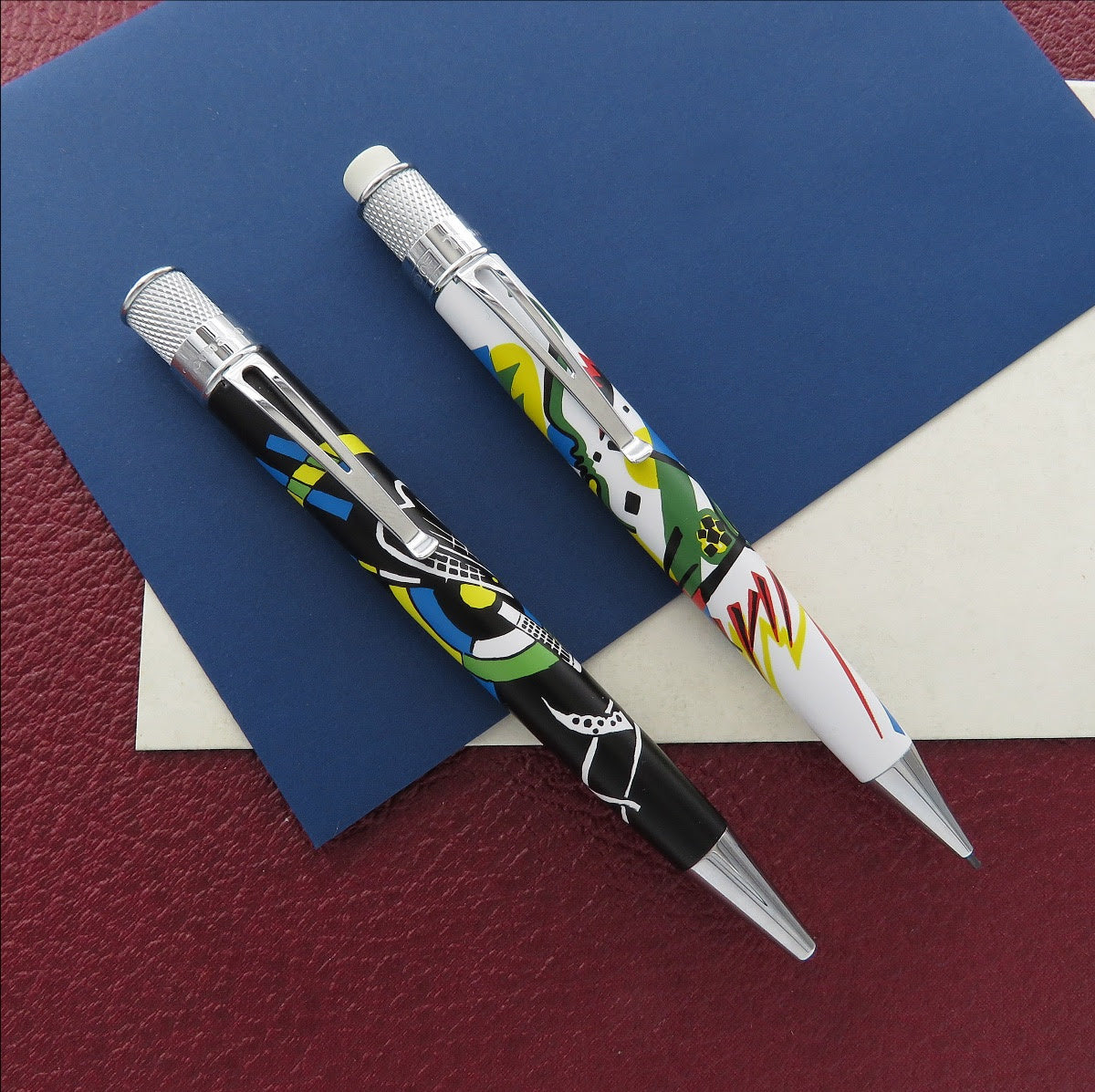 Retro 51 Tornado Gift Set - Kandinsky (Metropolitan Rollerball and Pencil 1.15mm) - Discontinued