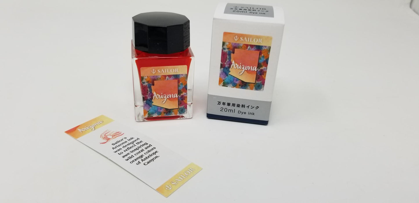 Sailor USA 50 States - Arizona (20ml) Bottled Ink