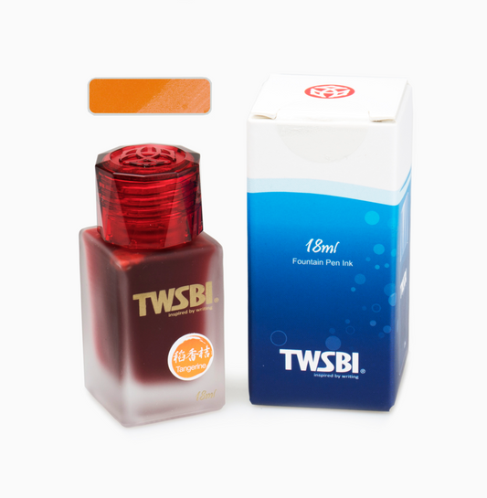 Twsbi 1781 Bottled Ink - Tangerine (18ml)