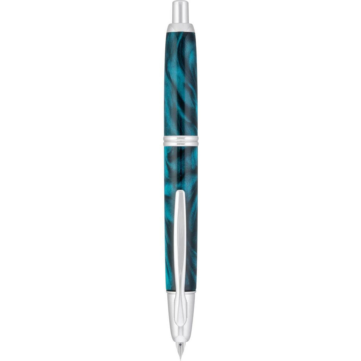 Pilot Vanishing Point SE Fountain Pen - Marble Green - Fine