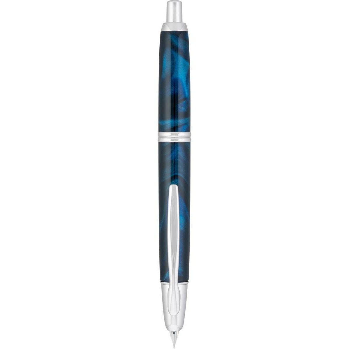 Pilot Vanishing Point SE Fountain Pen - Marble Blue