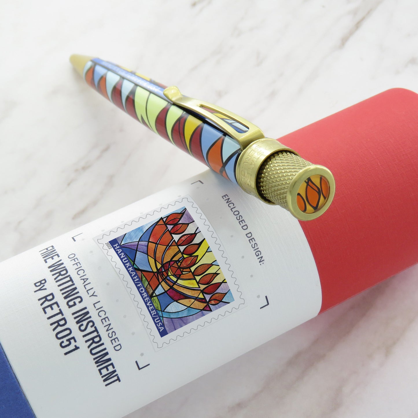 Retro 51 Collection Tornado USPS Rollerball - Hanukkah 2022 (Retired)