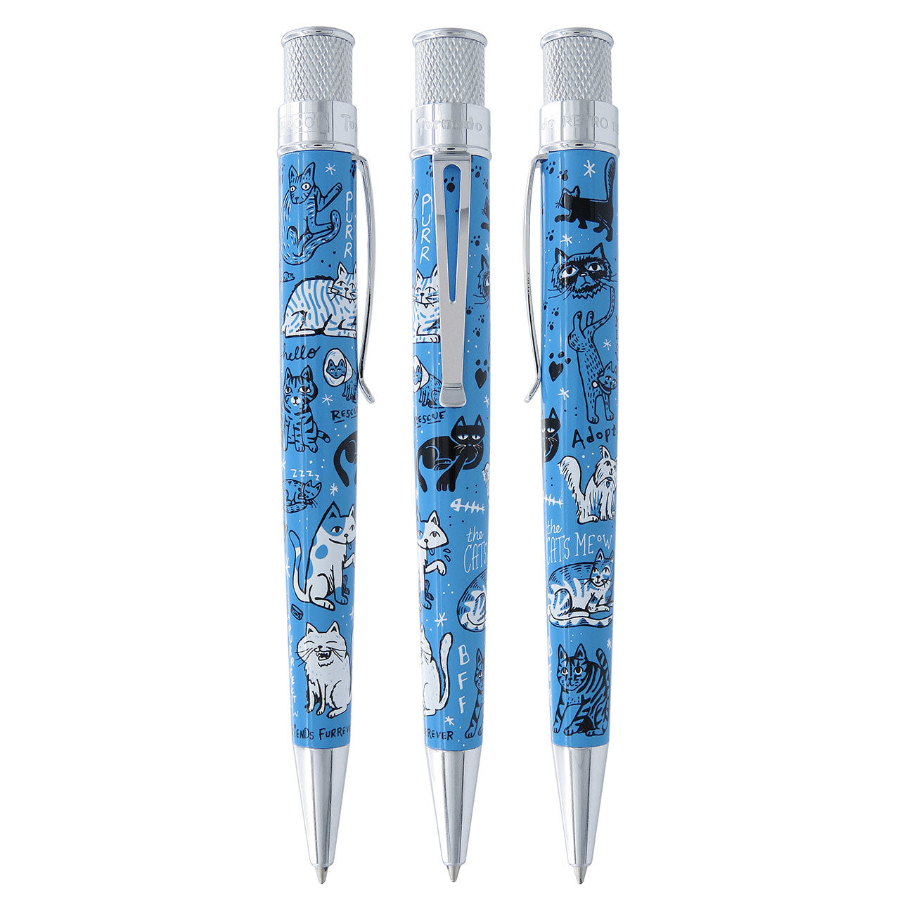 Dog and Cat Multicolor Pens