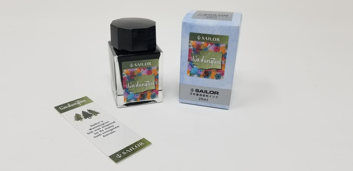 Sailor USA 50 States - Washington (20ml) Bottled Ink